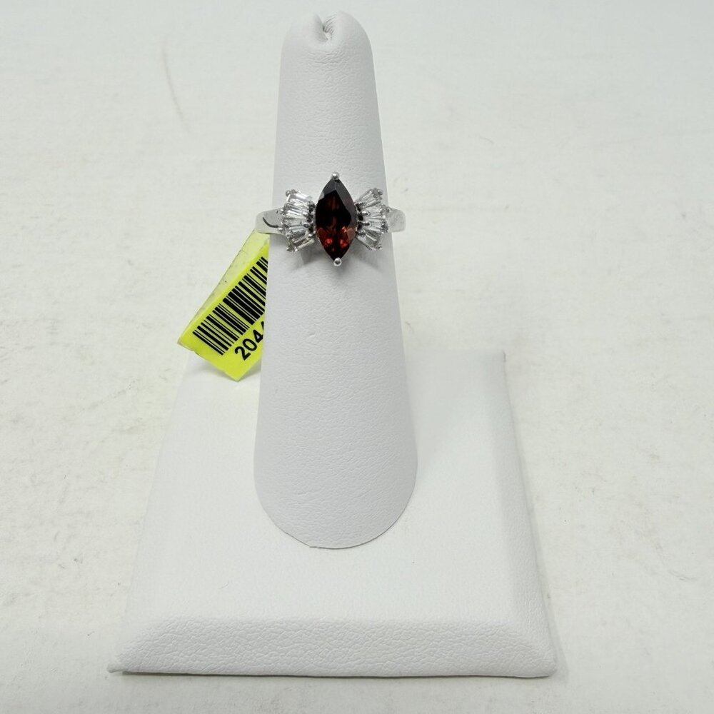 Shop LC Umba River Zircon/White Topaz Size 5 Ring in Sterling Silver 5346